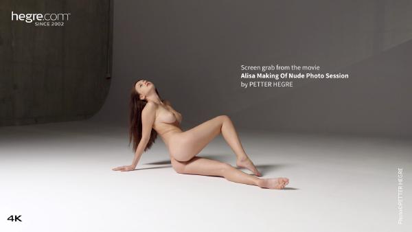 Sessão de fotos do Making Of Nude de Alisa #2