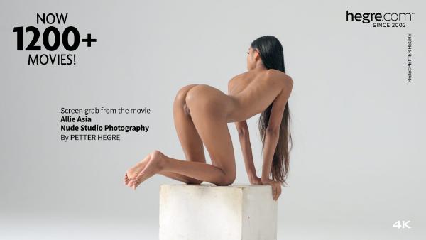 Allie Asia Nude Studio Photography #9