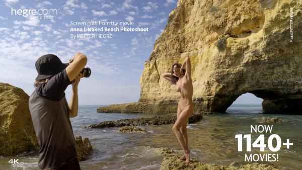 Anna L Naakt Strand Fotoshoot #23