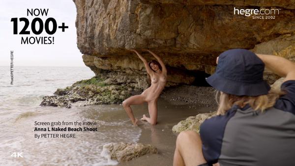Anna L Naked Beach Shoot #15
