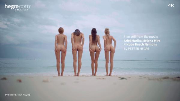 Ariel Marika Melena Mira 4 Nude Beach Nymphs #50