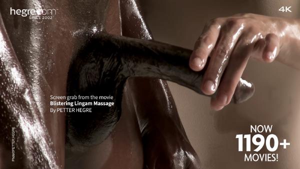 Glühende Lingammassage #8