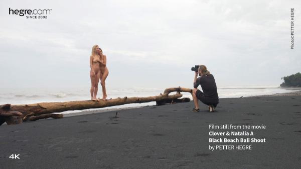 Smári og Natalía A Black Beach Bali Shoot #9