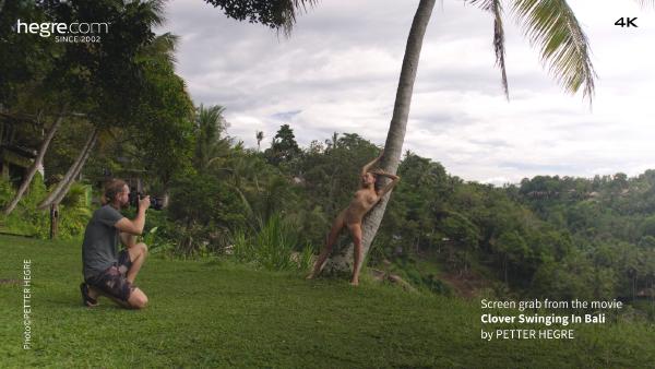Clover Swinging In Bali #13