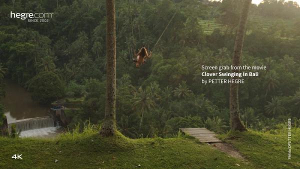 Clover Swinging In Bali #26