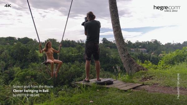 Clover Swinging In Bali #9