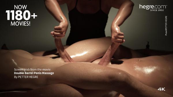 Double Barrel Penis Massage #15