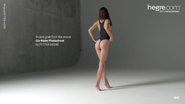 Gia Nude Photoshoot Plakat #10