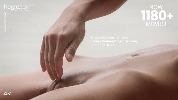 Ákafur gushing fullnægingarnudd #12