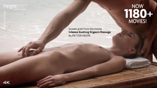 इंटेंस गशिंग ऑर्गेज्म मसाज #16