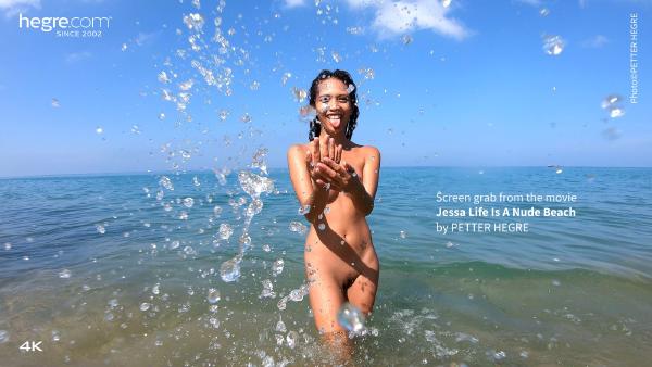 jessa la vida es una playa nudista #15