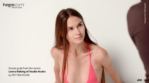 Leona Making of Studio Nudes #2
