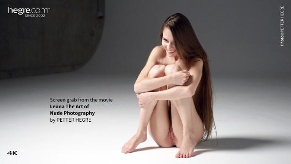 Леона Изкуството на голата фотография #21