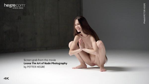 Леона Изкуството на голата фотография #25