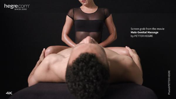 Mannelijke genitale massage #4