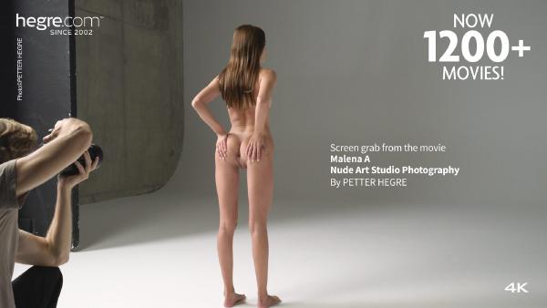 Malena A Naked Art Studio ljósmyndun #4
