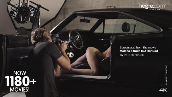 Malena nuda in una hot rod #20