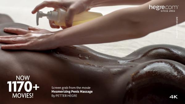 魅惑的な陰茎マッサージ #4