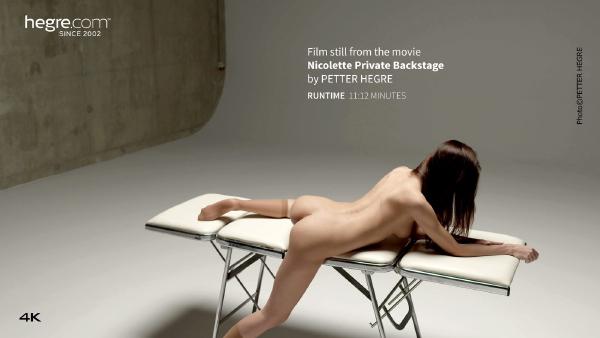 Nicolette backstage privado parte 1 #26