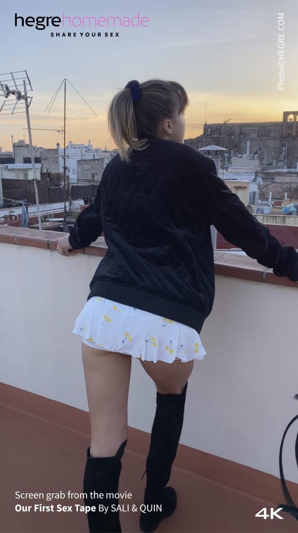 Η πρώτη μας σεξ ταινία από τον Sali και τον Quin #1