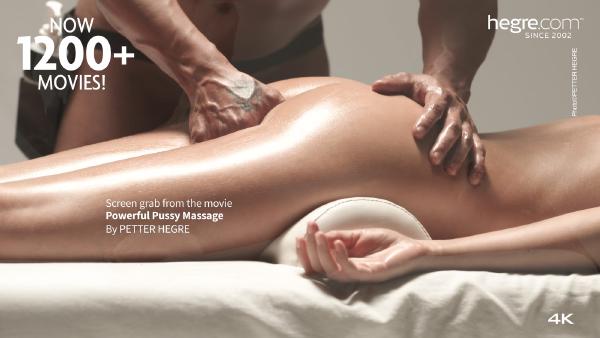 Kraftig fissemassage #11