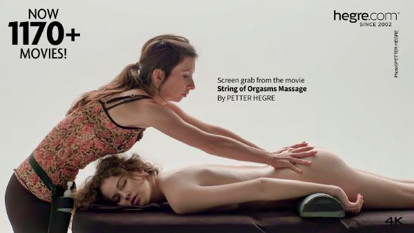 Масаж с низ от оргазми #4